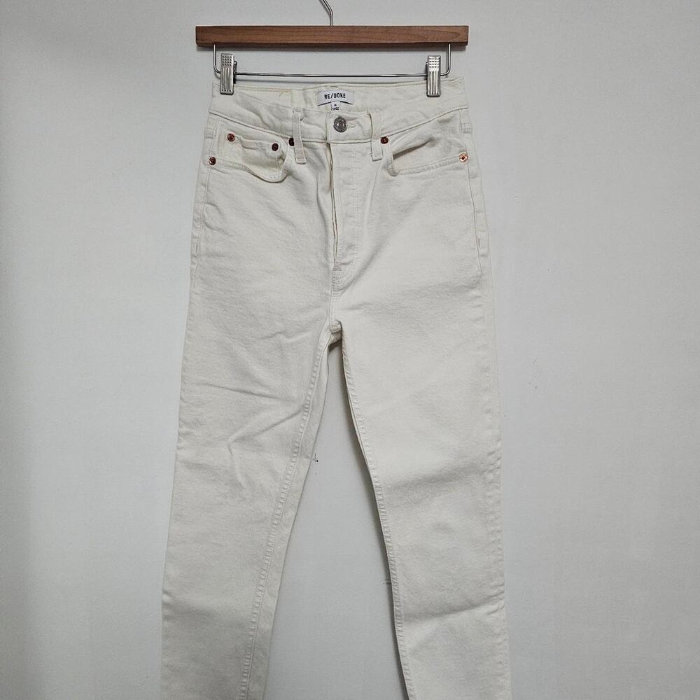 White redone jeans White jeans